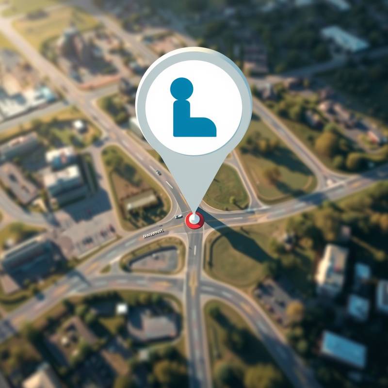 Map marker indicating EdVenture's office location on Innovation Drive