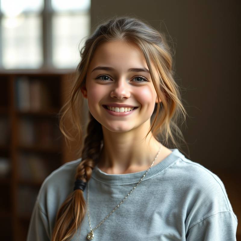 Portrait of Emily Jones, satisfied EdVenture student